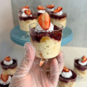 Strawberry Cheesecake Dessert Cups (Set of 12)